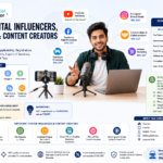 GST guide for Indian YouTubers, Instagram influencers and digital content creators explaining AdSense income, export of services, GST registration, LUT and ITC rules.